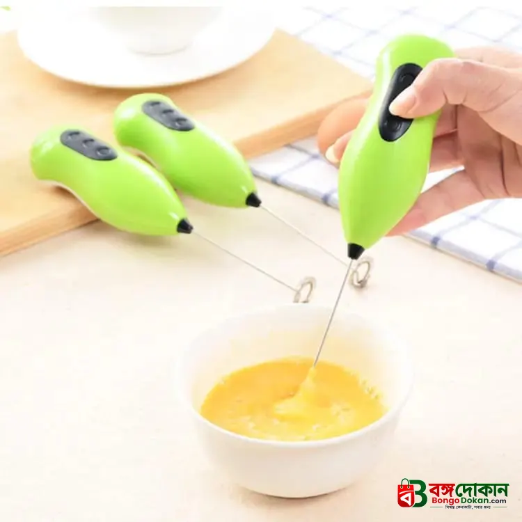 Electric Foam Maker for Milk, Coffee, Egg Beater, Juice, Cafe Without battery Multicolour - বাংলাদেশে সেরা দাম ও স্পেসিফিকেশন - গ্যালারি