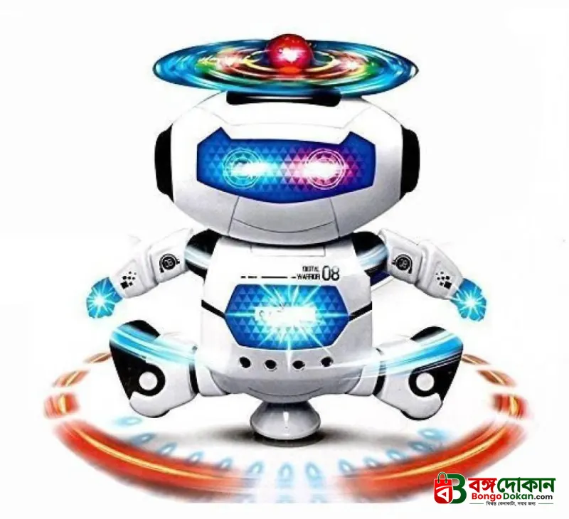 Electronic Dancing Robot Toy For Kids - বাংলাদেশে সেরা দাম ও আকর্ষণীয় খেলনা - বাংলাদেশে সেরা অফার ও দাম