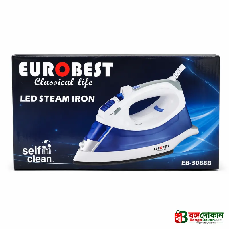 EUROBEST LED Steam Iron 2200W - বাংলাদেশে সেরা দাম ও লাইফস্টাইল কালেকশন - গ্যালারি