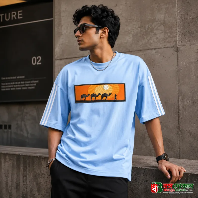Exclusive Premium Cotton Oversized Drop-Shoulder T-Shirt – Style & Comfort Combined! - বাংলাদেশে সেরা দাম ও নতুন কালেকশন - বাংলাদেশে সেরা অফার ও দাম