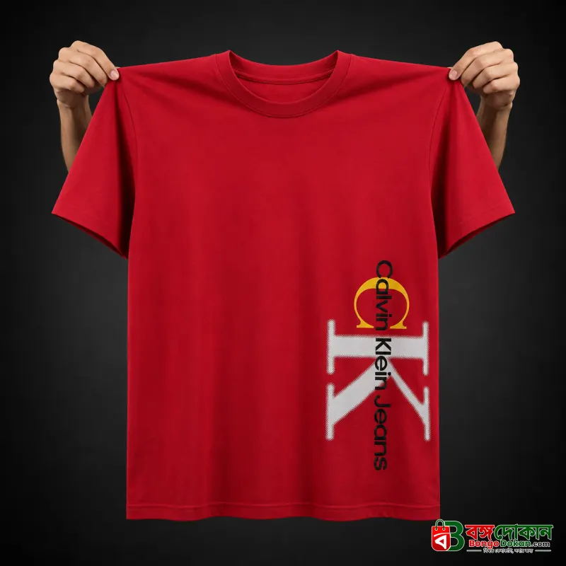 Export Brand Summer T-Shirt- Red - বাংলাদেশে সেরা দাম ও নতুন কালেকশন - গ্যালারি