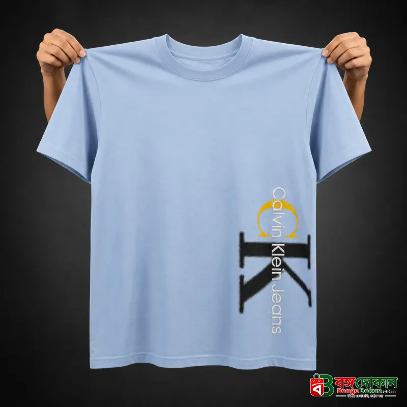 Export Brand Summer T-Shirt- Sky - বাংলাদেশে সেরা দাম ও নতুন কালেকশন - গ্যালারি