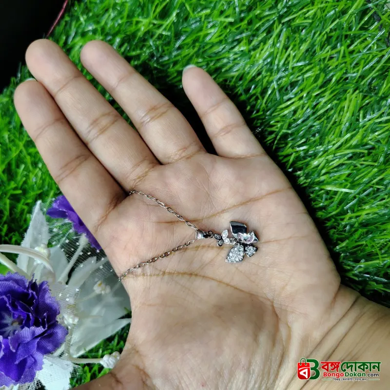 Fantasy Colorful Acrylic Butterfly Pendant Necklace  For Womens - বাংলাদেশে সেরা দাম ও এক্সক্লুসিভ ডিজাইন - গ্যালারি