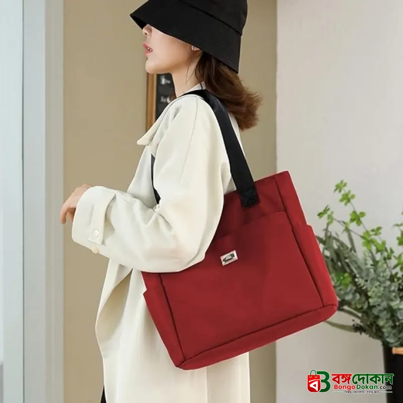 Fashion Shopping Bag (maroon) - বাংলাদেশে সেরা দাম ও লাইফস্টাইল কালেকশন - গ্যালারি