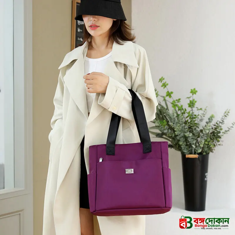 Fashion Shopping Bag (Purple) - বাংলাদেশে সেরা দাম ও লাইফস্টাইল কালেকশন - গ্যালারি