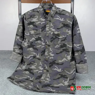 Fashionable Casual Shirt for Men (Black) - বাংলাদেশে সেরা দাম ও নতুন কালেকশন - গ্যালারি