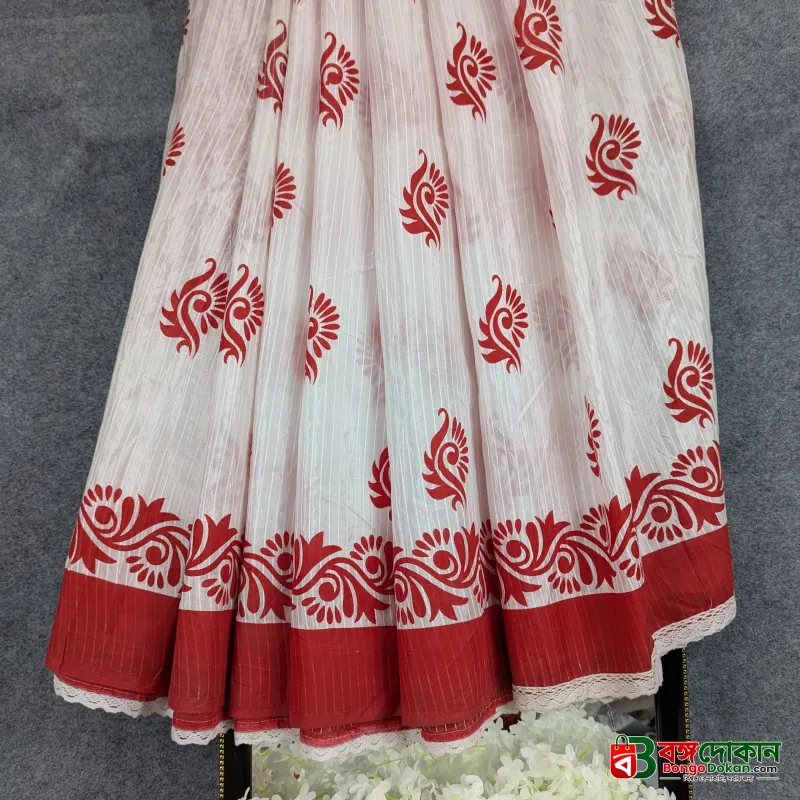 Festive Special Premium Half-Silk Print Saree Combo - বাংলাদেশে সেরা দাম ও আকর্ষণীয় কালেকশন - গ্যালারি