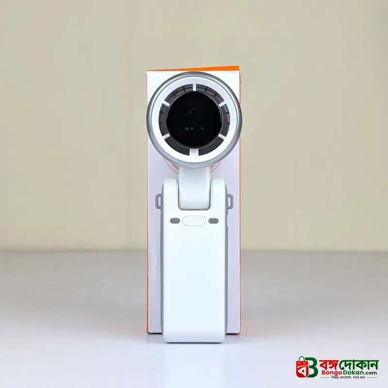 Foldable Powerful Winds Turbo Handheld Fan – 1800mAh Rechargeable Portable Mini Fan with 5 Speed Levels, 180° Foldable Design, Type-C Fast Charging & Lanyard - বাংলাদেশে সেরা দাম ও স্পেসিফিকেশন - গ্যালারি
