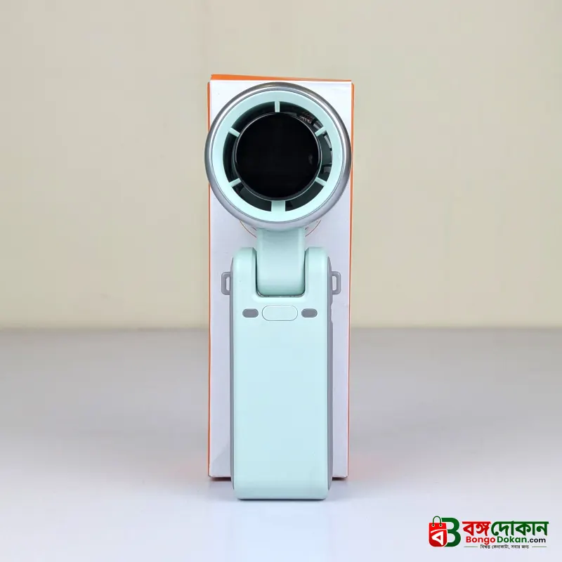 Foldable Powerful Winds Turbo Handheld Fan – 1800mAh Rechargeable Portable Mini Fan with 5 Speed Levels, 180° Foldable Design, Type-C Fast Charging & Lanyard - বাংলাদেশে সেরা দাম ও স্পেসিফিকেশন - গ্যালারি