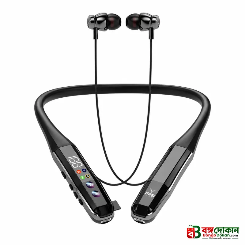 FRB N-26 Wireless Bluetooth 5.4 Neckband Earphone - 600 Hours Standby - বাংলাদেশে সেরা দাম ও স্পেসিফিকেশন - গ্যালারি