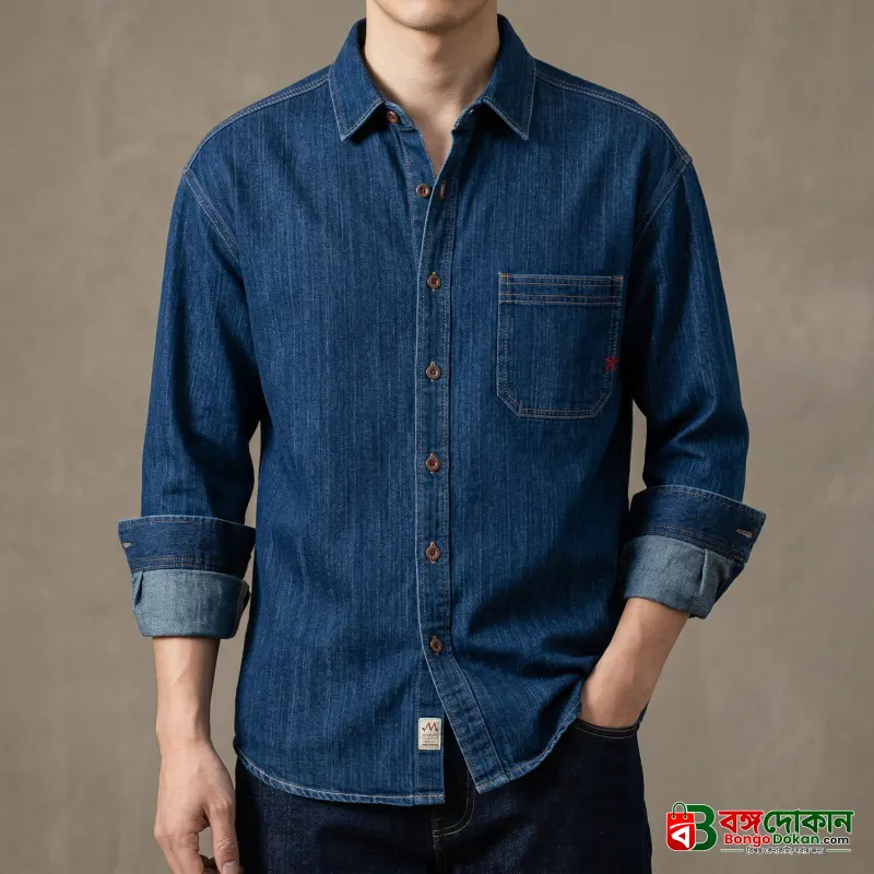 Full sleeve Denim Shirt - বাংলাদেশে সেরা দাম ও নতুন কালেকশন - বাংলাদেশে সেরা অফার ও দাম