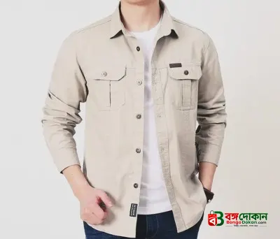Full sleeves double pocket panel Shirt - বাংলাদেশে সেরা দাম ও নতুন কালেকশন - গ্যালারি