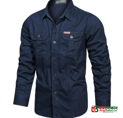 Full sleeves double pocket panel Shirt - বাংলাদেশে সেরা দাম ও নতুন কালেকশন - গ্যালারি
