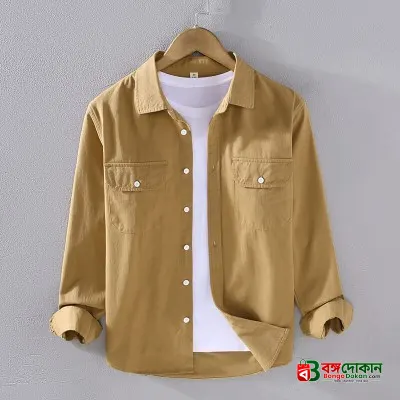 Full sleeves double pocket Shirt - বাংলাদেশে সেরা দাম ও নতুন কালেকশন - গ্যালারি
