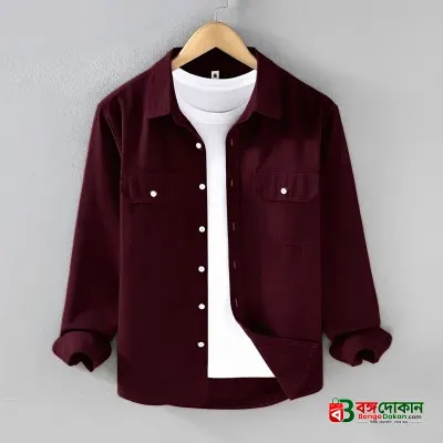 Full sleeves double pocket Shirt - বাংলাদেশে সেরা দাম ও নতুন কালেকশন - গ্যালারি