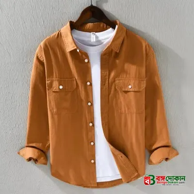Full sleeves double pocket Shirt - বাংলাদেশে সেরা দাম ও নতুন কালেকশন - গ্যালারি