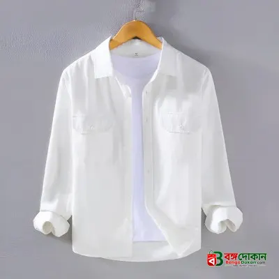 Full sleeves double pocket Shirt - বাংলাদেশে সেরা দাম ও নতুন কালেকশন - গ্যালারি