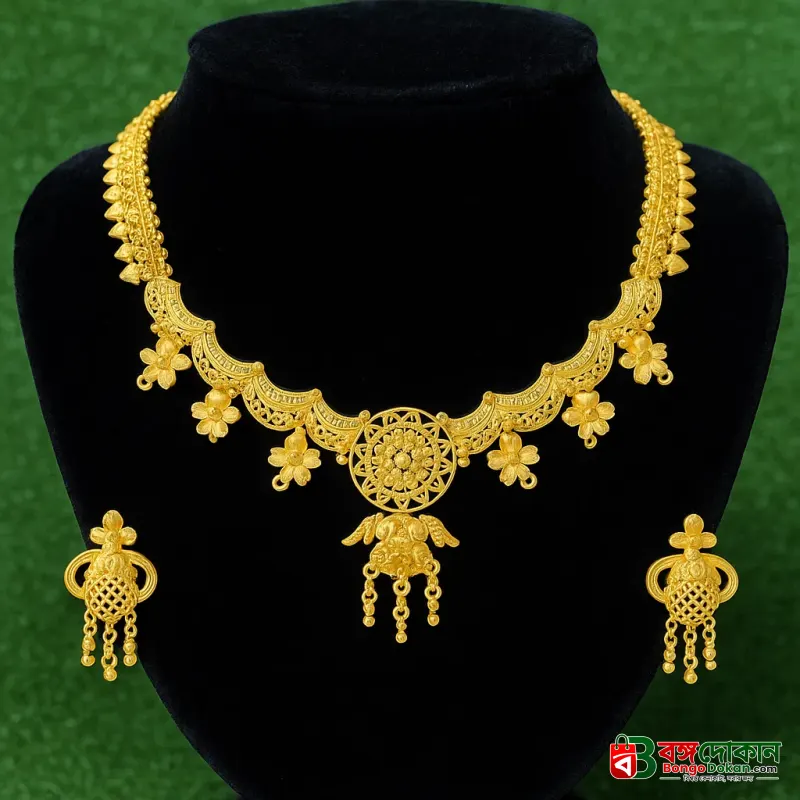 Gold Plated Jewelry Set - বাংলাদেশে সেরা দাম ও এক্সক্লুসিভ ডিজাইন - গ্যালারি