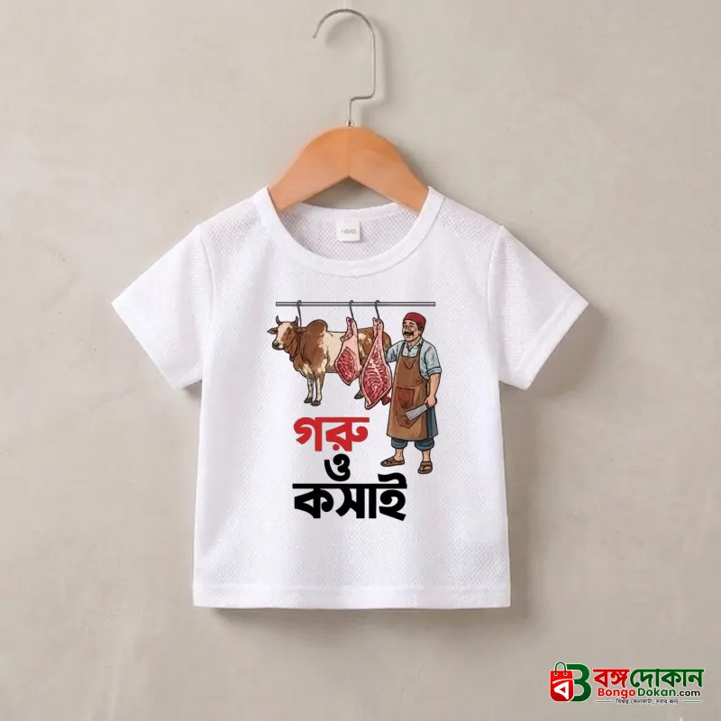 Goru O Koshai Baby T-Shirt - বাংলাদেশে সেরা দাম ও নতুন কালেকশন - বাংলাদেশে সেরা অফার ও দাম