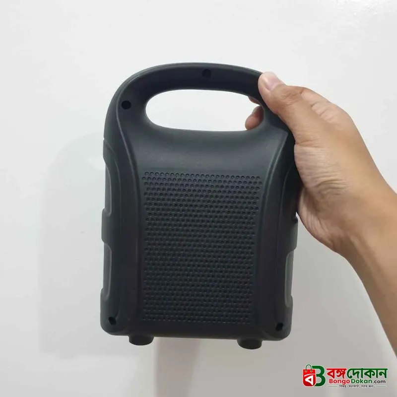 GREATNICE GTS-1386 Portable Wireless Bluetooth Speaker – 4-Inch Driver, LED Lighting Effects, FM Radio, USB/TF Card Support, 500mAh Battery & 10M Range - বাংলাদেশে সেরা দাম ও স্পেসিফিকেশন - গ্যালারি