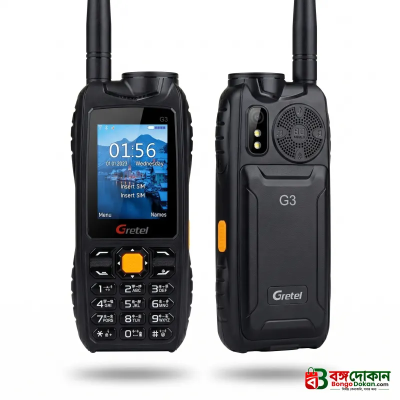Gretel G3 Antina Power Bank Phone 9800mAh Battery - বাংলাদেশে সেরা দাম ও স্পেসিফিকেশন - বাংলাদেশে সেরা অফার ও দাম