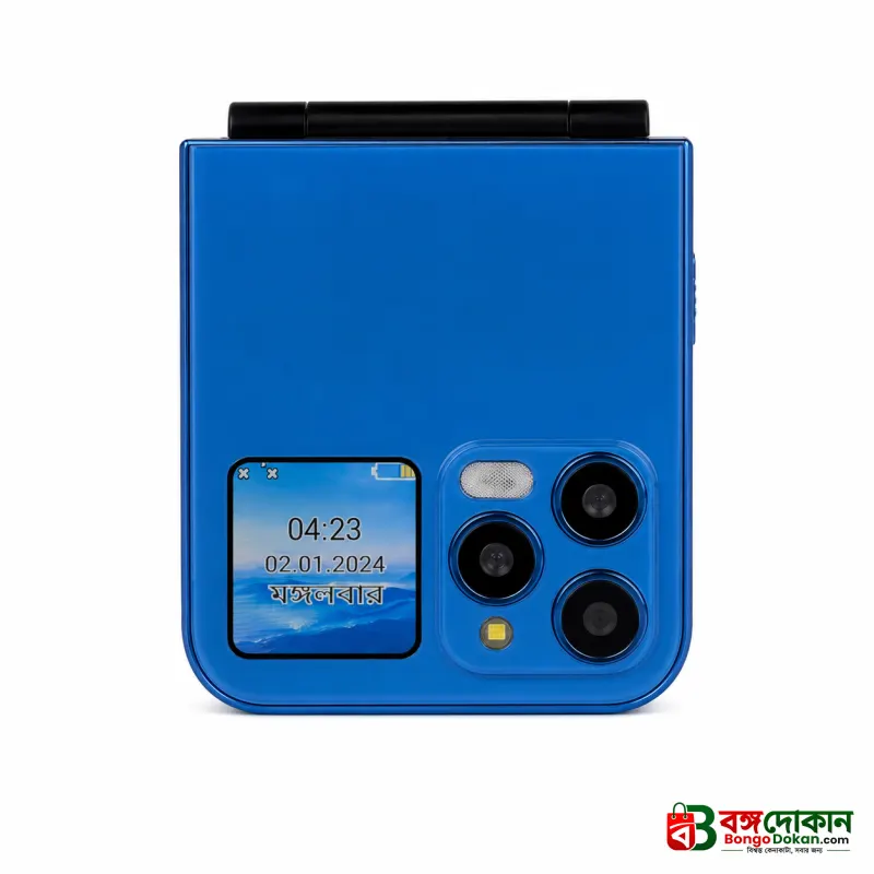 Gretel G7 Flip Folding Phone Dual Display Caseing - বাংলাদেশে সেরা দাম ও স্পেসিফিকেশন - গ্যালারি