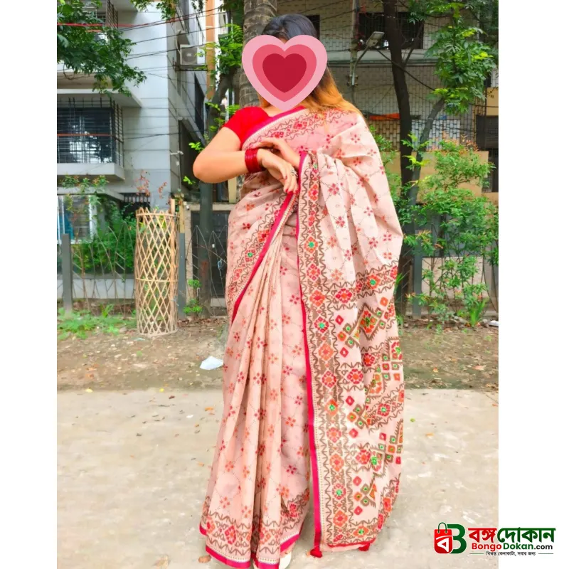 Half Silk Butik Saree - বাংলাদেশে সেরা দাম ও আকর্ষণীয় কালেকশন - বাংলাদেশে সেরা অফার ও দাম