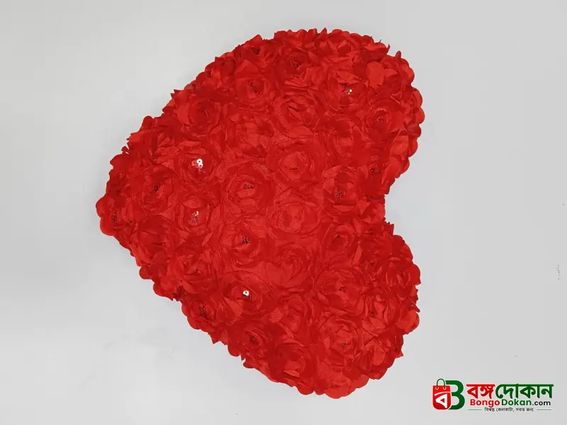 Heart Shape Red Love Pillow | Send Soft Toys as Gifts - বাংলাদেশে সেরা দাম ও আকর্ষণীয় খেলনা - গ্যালারি