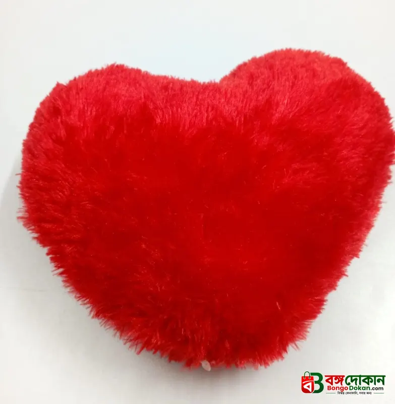 Heart Shape Red Love Pillow | Send Soft Toys as Gifts - বাংলাদেশে সেরা দাম ও আকর্ষণীয় খেলনা - গ্যালারি
