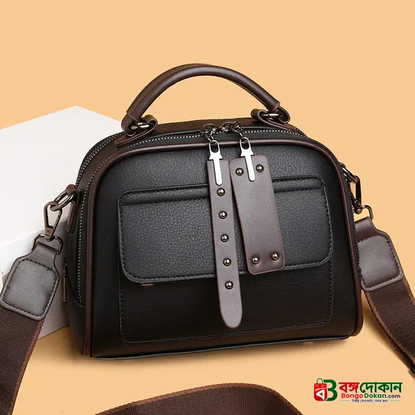 High end ladies' handbag multi-layer large capacity commuting bag(Black) - বাংলাদেশে সেরা দাম ও আকর্ষণীয় কালেকশন - গ্যালারি