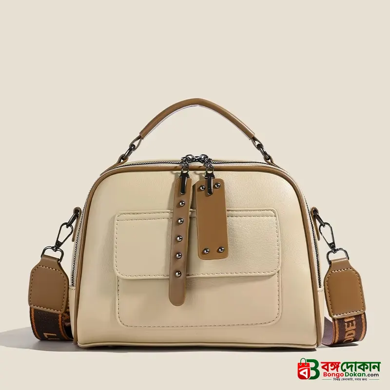 High end ladies' handbag multi-layer large capacity commuting bag(Cream) - বাংলাদেশে সেরা দাম ও আকর্ষণীয় কালেকশন - বাংলাদেশে সেরা অফার ও দাম