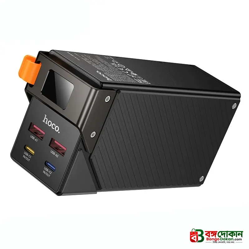 Hoco DB100 Harmony 30000mAh 65W Fast Charging Power Bank – PD & QC 3.0 Support, Dual Type-C & Dual USB-A Ports, Smart Digital LED Display & Laptop Charging Compatible - বাংলাদেশে সেরা দাম ও স্পেসিফিকেশন - গ্যালারি