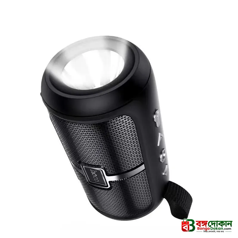 Hoco MMJ10 Portable Flashlight Wireless Bluetooth Speaker – Built-in LED Torch, 1200mAh Battery, TF, USB & FM Radio Support - বাংলাদেশে সেরা দাম ও স্পেসিফিকেশন - গ্যালারি