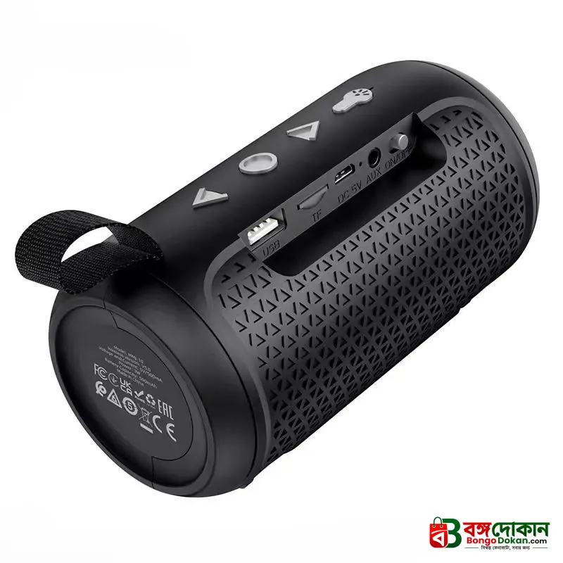 Hoco MMJ10 Portable Flashlight Wireless Bluetooth Speaker – Built-in LED Torch, 1200mAh Battery, TF, USB & FM Radio Support - বাংলাদেশে সেরা দাম ও স্পেসিফিকেশন - গ্যালারি