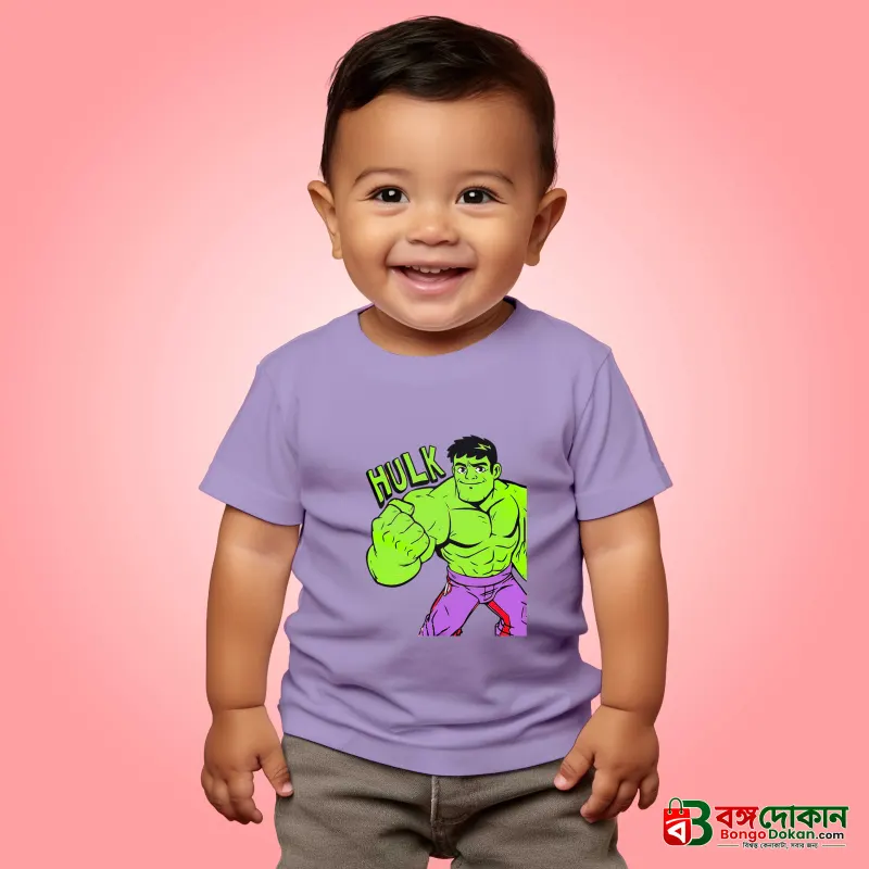 Hulk (Cotton) T-Shirt for Kids - বাংলাদেশে সেরা দাম ও নতুন কালেকশন - বাংলাদেশে সেরা অফার ও দাম