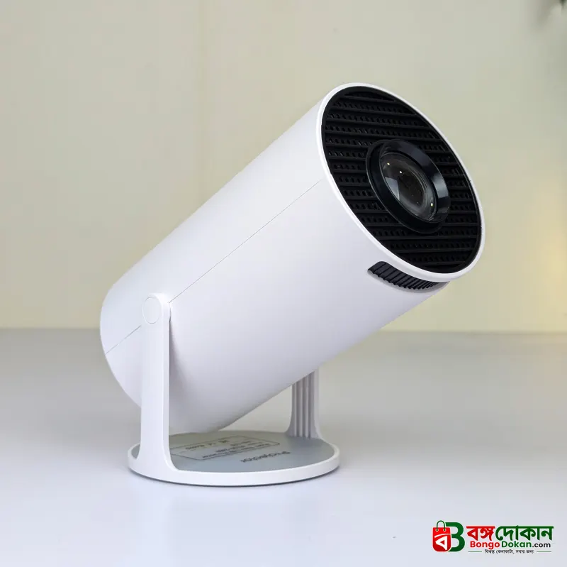 HY300 Android Smart Mini Projector – 720P Portable WiFi & Bluetooth Projector with 180° Rotation, Auto Keystone Correction, 130" Screen & Built-in Apps - বাংলাদেশে সেরা দাম ও স্পেসিফিকেশন - গ্যালারি