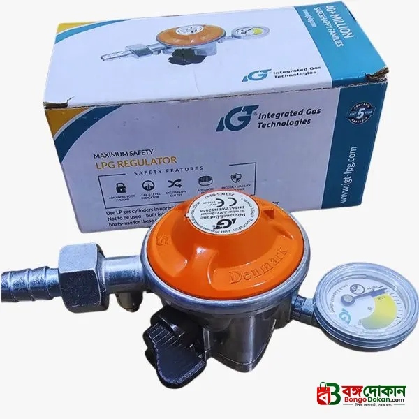 IGT Maximum Safety LPG Regulator, a safety device for LPG gas stoves. Denmark - বাংলাদেশে সেরা দাম ও লাইফস্টাইল কালেকশন - গ্যালারি