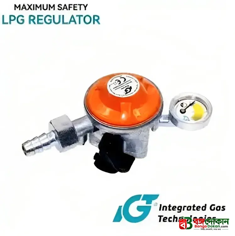 IGT Maximum Safety LPG Regulator, a safety device for LPG gas stoves. Denmark - বাংলাদেশে সেরা দাম ও লাইফস্টাইল কালেকশন - গ্যালারি