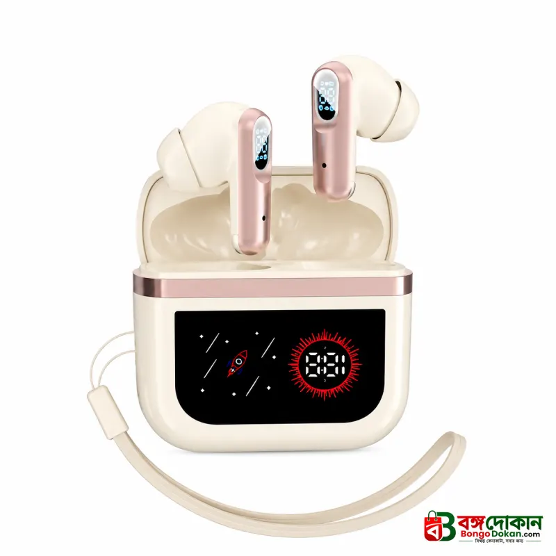 J61 True Wireless Earbuds – Low Latency Gaming TWS with Digital LED Battery Display, Smart Touch Control, Binaural HD Calling & Lanyard Case - বাংলাদেশে সেরা দাম ও স্পেসিফিকেশন - গ্যালারি