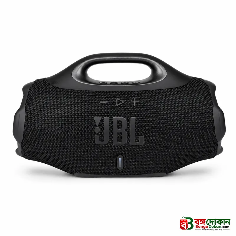 JBL Boombox 4 Mini Portable Wireless Speaker – 15W Power, Bluetooth 5.4, TWS Stereo, 1800mAh Battery, 8H Playtime & Splashproof Outdoor Speaker - বাংলাদেশে সেরা দাম ও স্পেসিফিকেশন - গ্যালারি