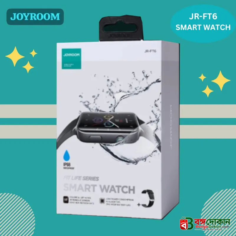 Joyroom JR-FT6 Smart Watch Bluetooth Call - বাংলাদেশে সেরা দাম ও স্মার্ট ফিচার - গ্যালারি