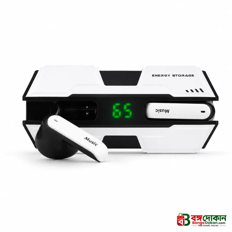 K8 Sport True Wireless Earbuds – In-Ear Bluetooth Earphones with Deep Bass, Touch Control, LED Digital Display & Secure Fit for Gym & Sports - বাংলাদেশে সেরা দাম ও স্পেসিফিকেশন - গ্যালারি