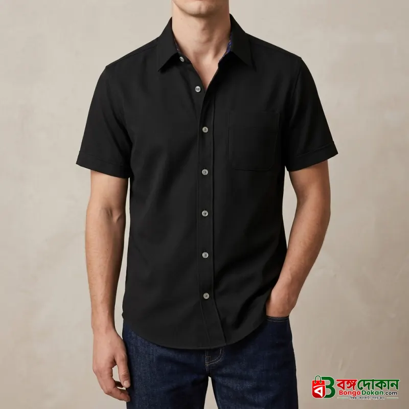 kaizar cotton Half Sleev Shirt For Men's - বাংলাদেশে সেরা দাম ও নতুন কালেকশন - বাংলাদেশে সেরা অফার ও দাম