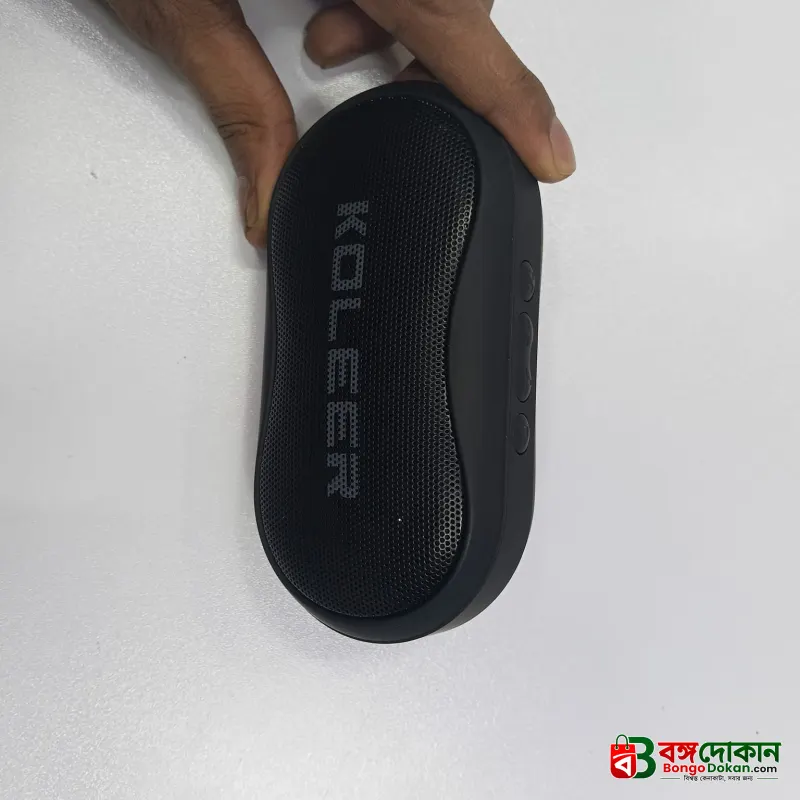 KOLEER S29 Portable Wireless Bluetooth Speaker – 5W Deep Bass, Bluetooth 5.0, 12-15M Range, FM Radio, USB & SD Card Support with 1200mAh Battery - বাংলাদেশে সেরা দাম ও স্পেসিফিকেশন - গ্যালারি