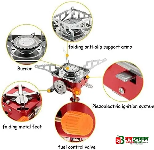 Kovar K-202 Portable Card Type Stove Price in Bangladesh – Lightweight Outdoor Camping Gas Stove with Auto Fire & Compact Design - বাংলাদেশে সেরা দাম ও লাইফস্টাইল কালেকশন - গ্যালারি
