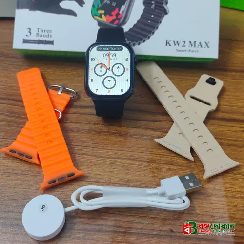 KW2 Max Smart Watch - বাংলাদেশে সেরা দাম ও স্মার্ট ফিচার - গ্যালারি
