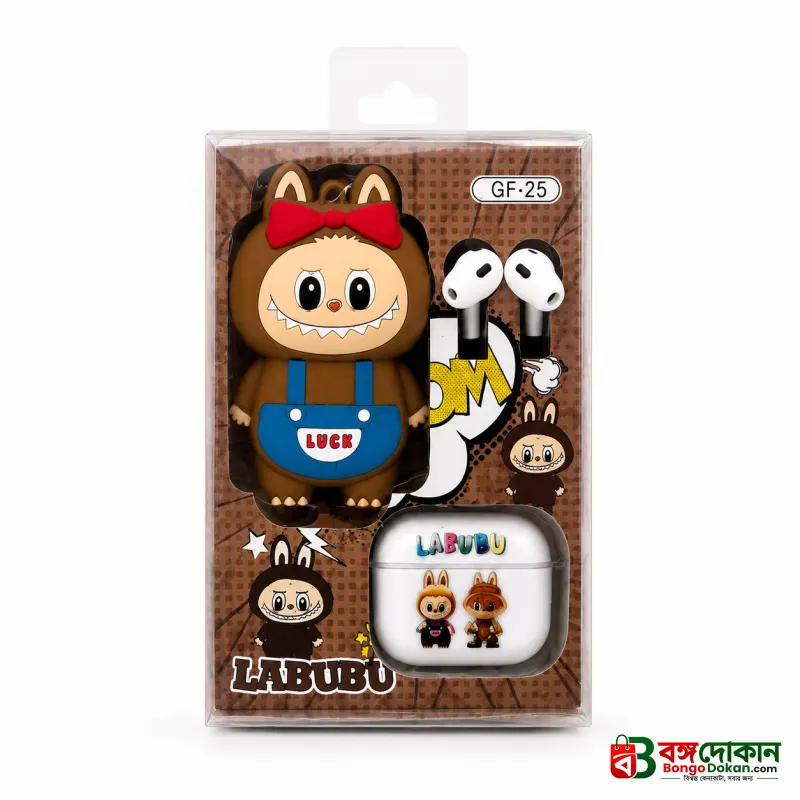Labubu Doll Wireless Earbuds Set – Cute Pop Mart The Monsters Character Case with Crystal Clear Sound, Deep Bass & Bluetooth TWS Earphones - বাংলাদেশে সেরা দাম ও স্পেসিফিকেশন - গ্যালারি