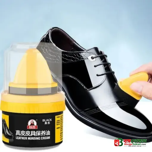 Leather Repair & Care Cream – Liquid Shoe Polish with Sponge, Universal Leather Balm for Shoes, Bags & Car Seats - বাংলাদেশে সেরা দাম ও লাইফস্টাইল কালেকশন - বাংলাদেশে সেরা অফার ও দাম