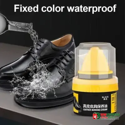 Leather Repair & Care Cream – Liquid Shoe Polish with Sponge, Universal Leather Balm for Shoes, Bags & Car Seats - বাংলাদেশে সেরা দাম ও লাইফস্টাইল কালেকশন - গ্যালারি