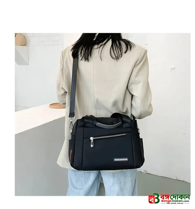 Luxury Bag Waterproof Nylon Shoulder Ladies Travel Crossbody (Black ) - বাংলাদেশে সেরা দাম ও আকর্ষণীয় কালেকশন - গ্যালারি